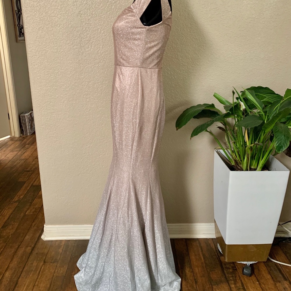Crystal doll Ombré formal dress gown size 9 - Picture 5 of 7